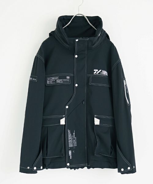 ano×hatra×Palm maison.アノ×ハトラ×パームメゾン.GP001“GHOST SHELL”[Black]