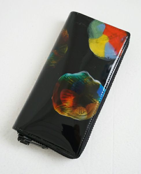 macromauro マクロマウロ.paint black wallet M(アソート)