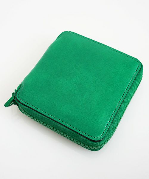 macromauro×Palm maison.マクロマウロ×パームメゾン.【別注】Kip Wallet[GREEN]_