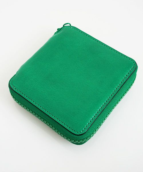 macromauro×Palm maison.マクロマウロ×パームメゾン.【別注】Kip Wallet[GREEN]_