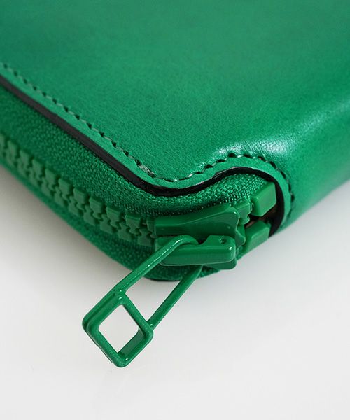 macromauro×Palm maison.マクロマウロ×パームメゾン.【別注】Kip Wallet[GREEN]_