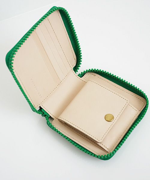 macromauro×Palm maison.マクロマウロ×パームメゾン.【別注】Kip Wallet[GREEN]_