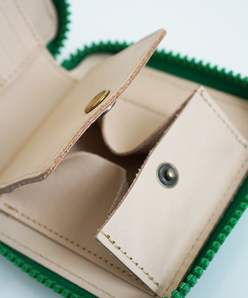 macromauro×Palm maison.マクロマウロ×パームメゾン.【別注】Kip Wallet[GREEN]_
