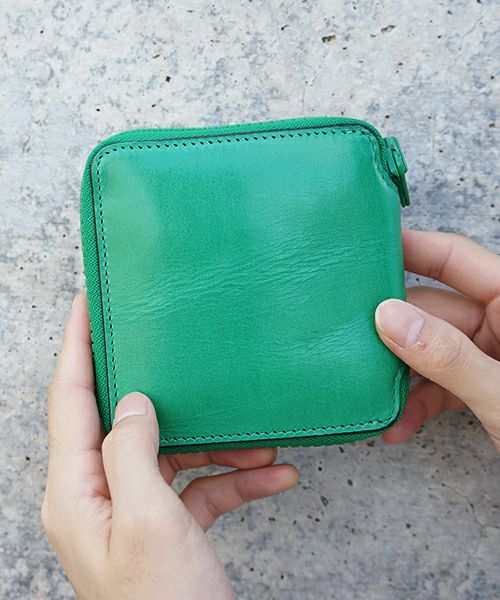 macromauro×Palm maison.マクロマウロ×パームメゾン.【別注】Kip Wallet[GREEN]_