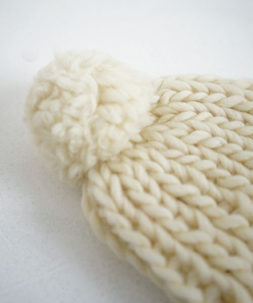Maiami/マイアミ.Wool Basic Cap W, Pompon.[ACC_20101/C]