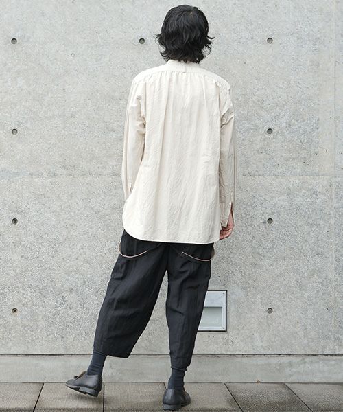 suzuki takayuki.スズキタカユキ.peasant shirt[S203-04/nude]
