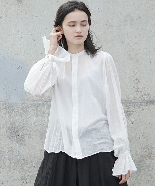 suzuki takayuki, スズキタカユキ, bishop-sleeve blouse[S201-12/nude]:i