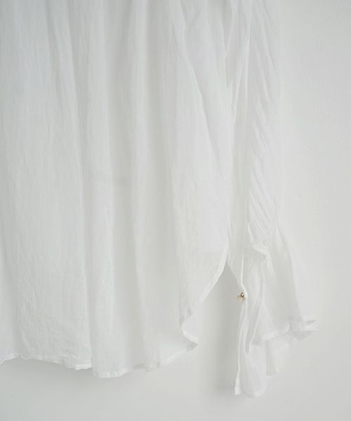 suzuki takayuki.スズキタカユキ.bishop-sleeve blouse[S201-12/nude]:i