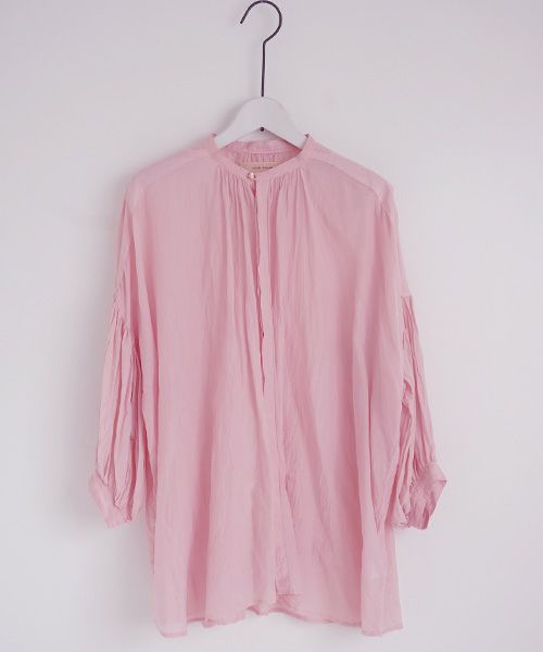 suzuki takayuki.スズキタカユキ.puff-sleeve blouse[S201-15/pink]