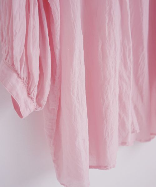 suzuki takayuki.スズキタカユキ.puff-sleeve blouse[S201-15/pink]