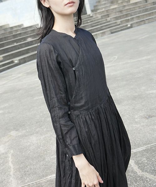 suzuki takayuki.スズキタカユキ.cache-soeur dress[S201-23/black]