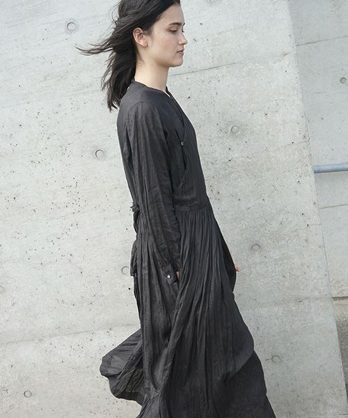 suzuki takayuki.スズキタカユキ.cache-soeur dress[S201-23/black]