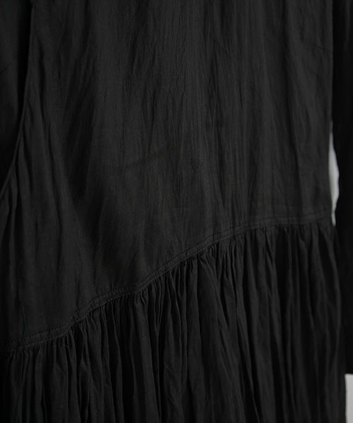 suzuki takayuki.スズキタカユキ.cache-soeur dress[S201-23/black]