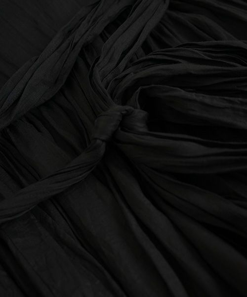 suzuki takayuki.スズキタカユキ.cache-soeur dress[S201-23/black]