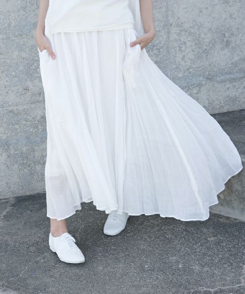 suzuki takayuki.スズキタカユキ.long skirt[S201-25/nude]