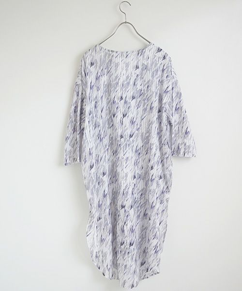 sneeuw.スニュウ.湖面プリントワンピース[snw21-08]