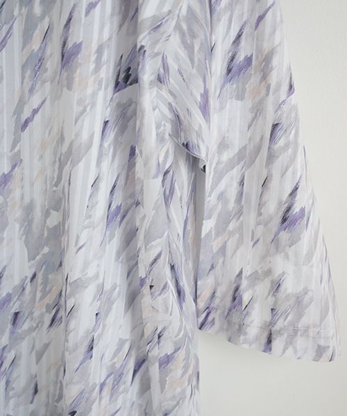 sneeuw.スニュウ.湖面プリントワンピース[snw21-08]