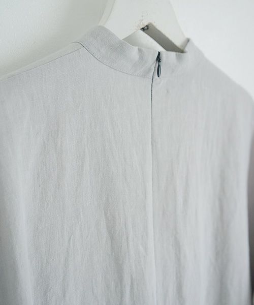 Mochi.モチ.petit hight neck dress [ms02-op-01/grey]