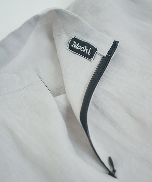 Mochi.モチ.petit hight neck dress [ms02-op-01/grey]