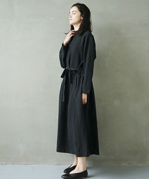Mochi.モチ.petit hight neck dress [ms02-op-01/black]