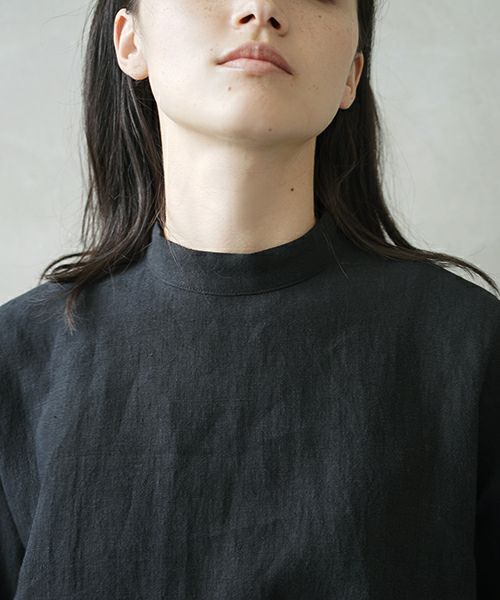 Mochi.モチ.petit hight neck dress [ms02-op-01/black]