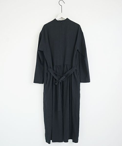 Mochi.モチ.petit hight neck dress [ms02-op-01/black]