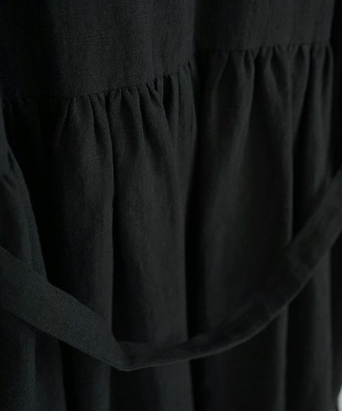 Mochi.モチ.petit hight neck dress [ms02-op-01/black]