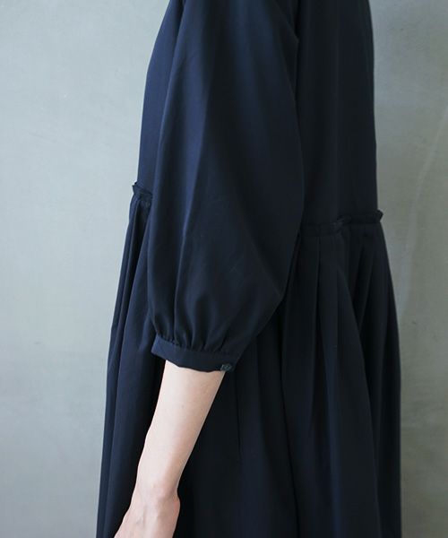 Mochi.モチ.pin tuck dress [ms02-op-02]