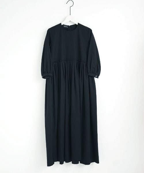 Mochi.モチ.pin tuck dress [ms02-op-02]