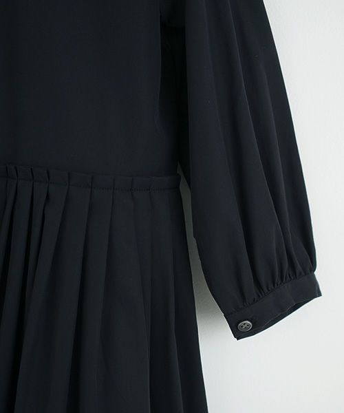 Mochi.モチ.pin tuck dress [ms02-op-02]
