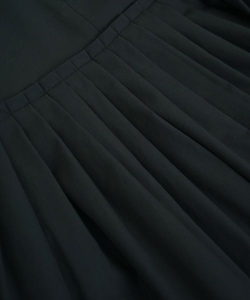 Mochi.モチ.pin tuck dress [ms02-op-02]