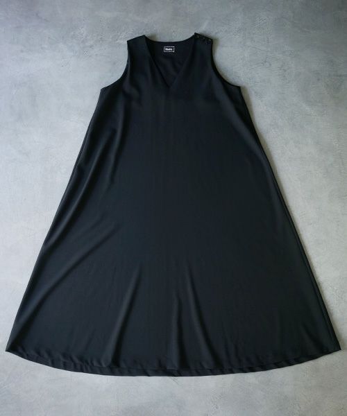 Mochi.モチ.v-neck dress [ms02-op-03]