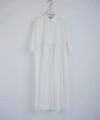 Mochi.モチ.shirt dress [ms02-op-05/white]