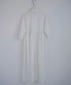Mochi.モチ.shirt dress [ms02-op-05/white]