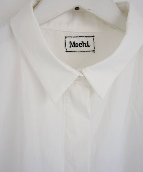 Mochi.モチ.shirt dress [ms02-op-05/white]
