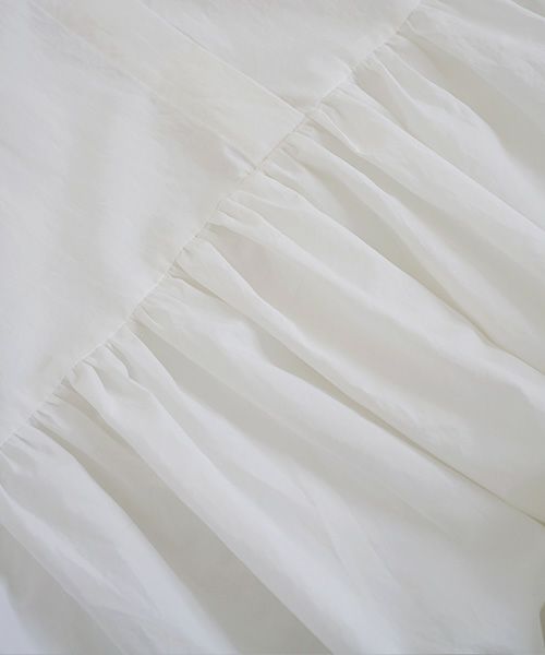 Mochi.モチ.shirt dress [ms02-op-05/white]