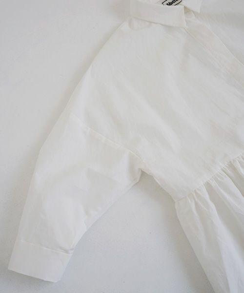 Mochi.モチ.shirt dress [ms02-op-05/white]