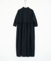 Mochi.モチ.shirt dress [ms02-op-05/black]