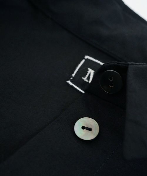 Mochi.モチ.shirt dress [ms02-op-05/black]