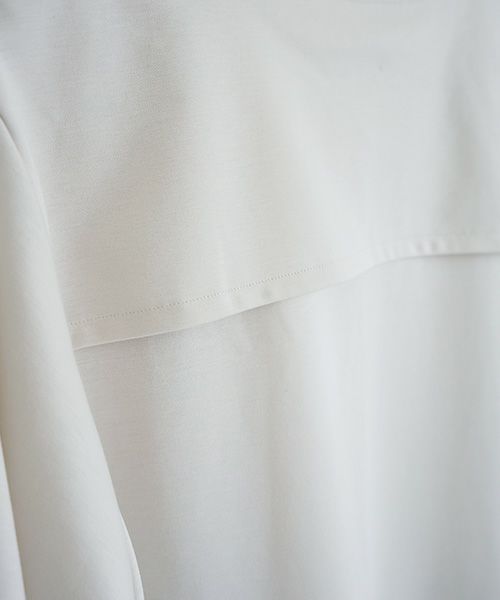 Mochi.モチ.cotton ＆ linen layered dress [ms02-op-07/beige]
