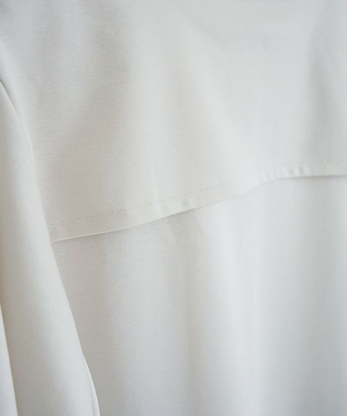 Mochi.モチ.cotton ＆ linen layered dress [ms02-op-07/beige]