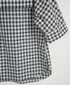 Mochi.モチ.gingham check blouse [ms02-sh-02]