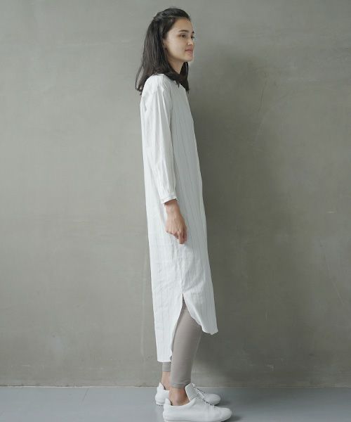 Mochi.モチ.stripe long shirt [ms02-sh-03]