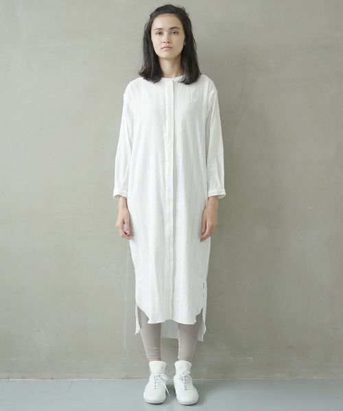 Mochi.モチ.stripe long shirt [ms02-sh-03]