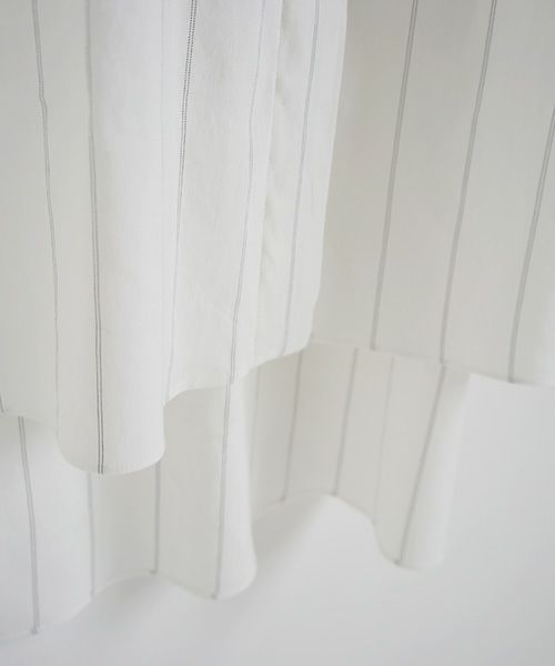 Mochi.モチ.stripe long shirt [ms02-sh-03]