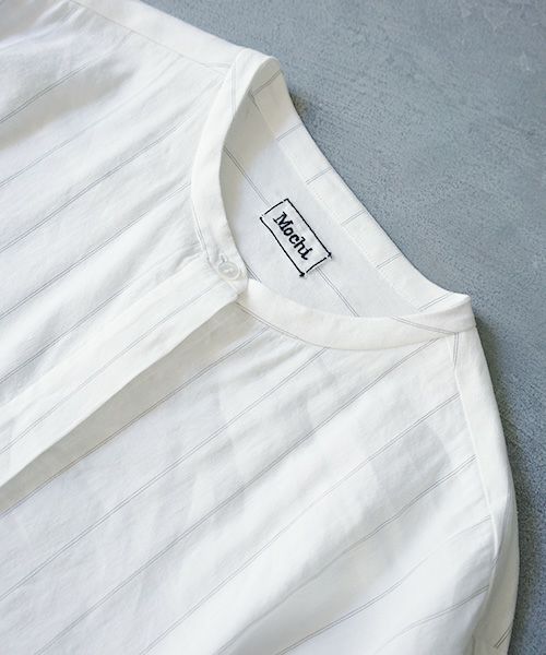 Mochi.モチ.stripe long shirt [ms02-sh-03]