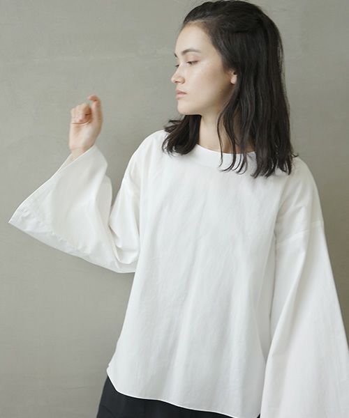Mochi.モチ.big sleeve blouse [ms02-sh-04]