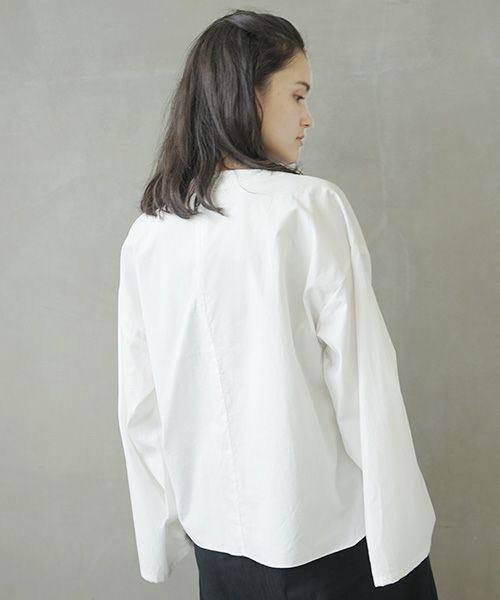 Mochi.モチ.big sleeve blouse [ms02-sh-04]