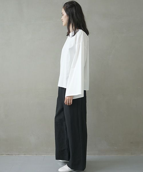 Mochi.モチ.big sleeve blouse [ms02-sh-04]