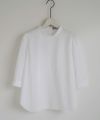 Mochi.モチ.gather blouse [ms02-sh-05/white]